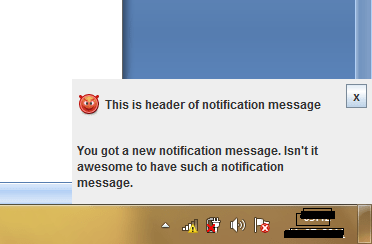 Third look of pop up.